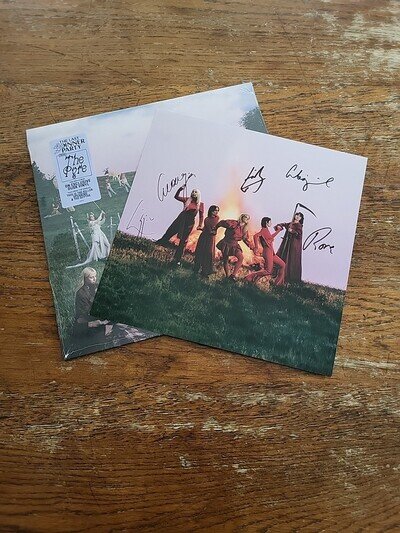 The Last Dinner Party- From The Pyre Dusk Vinyl & HAND SIGNED Print New/Sealed