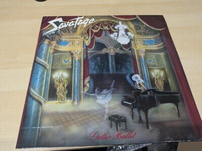 SAVATAGE - GUTTER BALLET LP VINYL RECORD 1989 Edition