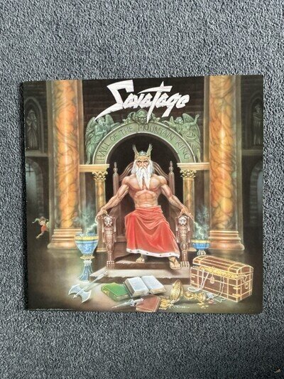 Savatage. Hall Of The Mountain King. Vinyl LP 1987. CatNo 781-775-1. Ex/Ex