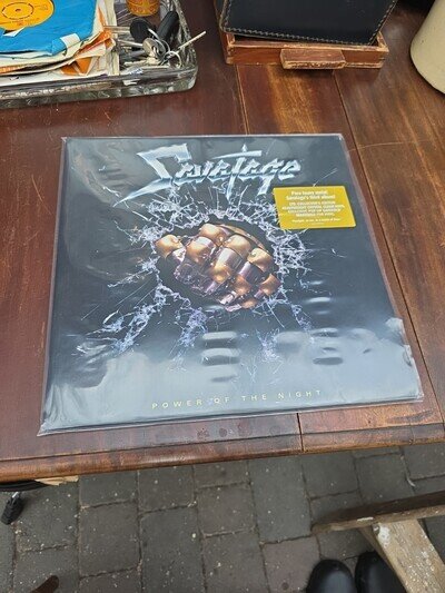Savatage Power Of The Night Ltd Ed Crystal Clear Vinyl