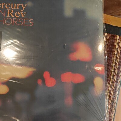 Mercury Rev Born Horses LP Vinyl Record 2024. Signed postcard. LP SS