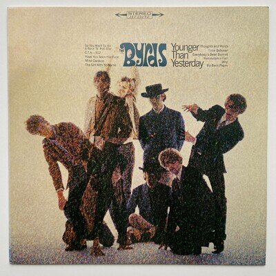 THE BYRDS -Younger Than Yesterday vinyl LP 1987 reissue Edsel ED227 VG+ played