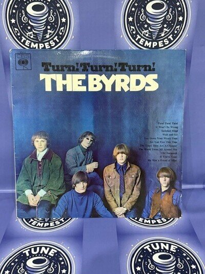 The Byrds/ Turn! Turn! Turn!/ 1966 UK/ Original Mono Vinyl LP/ VG+