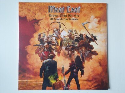 MEAT LOAF Braver Than We Are BLACK vinyl 2LP 2016 NEW SEALED Jim Steinman