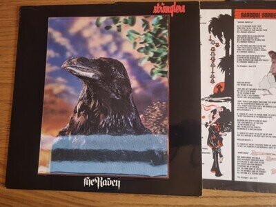 THE STRANGLERS – THE RAVEN 1979 Lenticular 3D Cover Banned Inner LP