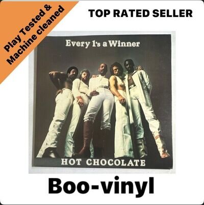Hot Chocolate Every1's A Winner Vinyl LP Record 1978 SRAK 531 EX / EX