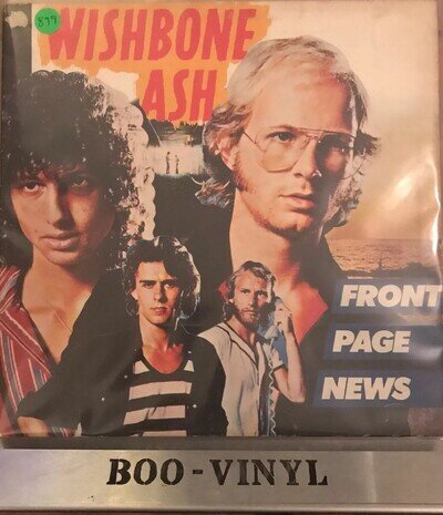 Wishbone Ash Front Page News Original Vinyl LP MCG 3524 Vg+ Con