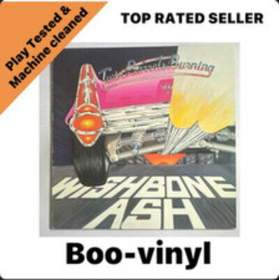 Wishbone Ash ‎Twin Barrels Burning Vinyl Lp Record Rock Ex / Vg Condition