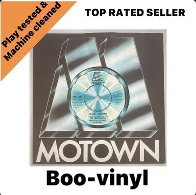 The Temptations - Shakey Ground / I'm A Bachelor - Motown 45 EX / M