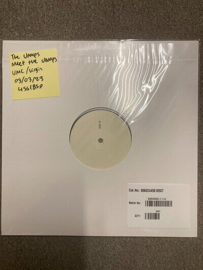THE VAMPS MEET THE VAMPS TEST PRESSING OF THE 2023 VINYL ALBUM, EX