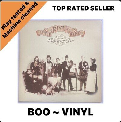 Little River Band - Diamantina Cocktail - Australian Issue Lp Vinyl Record EX/EX