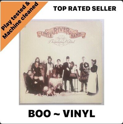 Little River Band - Diamantina Cocktail - Australian Press Lp Vinyl Record EX/EX