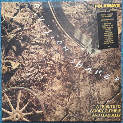 Folkways A Vision Shared A Tribute To Woody Guthrie & Leadbelly 12" VINYL LP