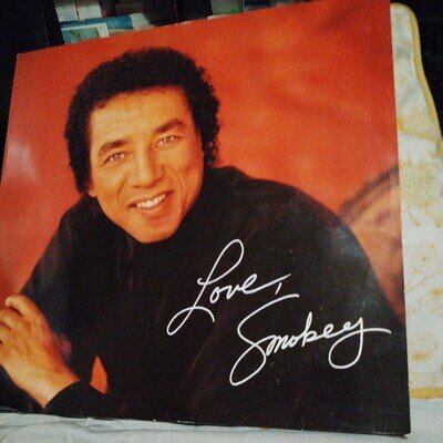 Smokey Robinson Love Smokey LP Album Vinyl + Inner lA1/B1 Motown German Press VG