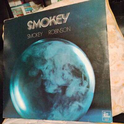 SMOKEY ROBINSON "SMOKEY" VINYL LP RECORD TAMLA MOTOWN UK PRESS A2/B2 VG/EX