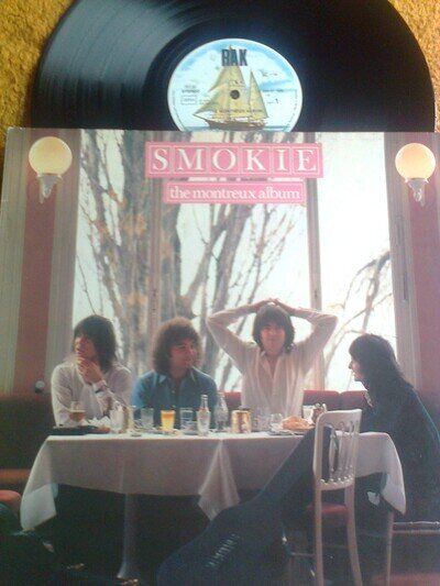 SMOKIE LP THE MONTREUX ALBUM 1978 10 TRACK IN A GATEFOLD SLEEVE