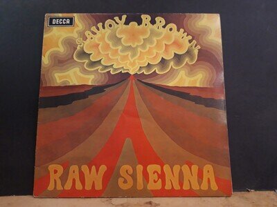 SAVOY BROWN Raw Sienna LP Stereo UK 1st Pressing Jazz Rock Blues Prog