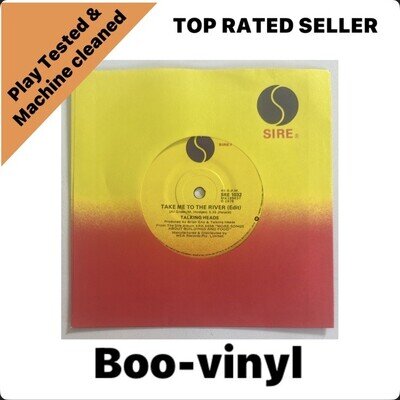 Talking Heads - Take me to the River ~ Australian Issue 7" Vinyl Record EX/M