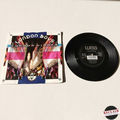 london boys - london nights 7" vinyl record VG