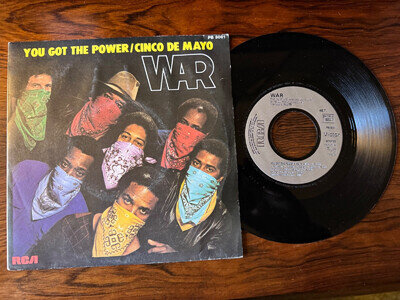 WAR - YOU GOT THE POWER - 7" SINGLE - 1982 - FRENCH PRESSING