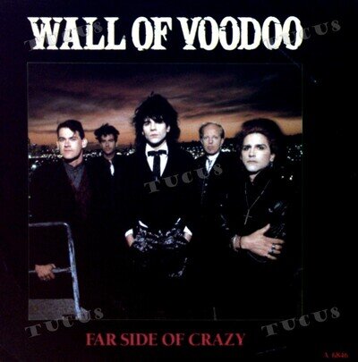 Wall Of Voodoo - Far Side Of Crazy Europe 7in 1986 (VG+/VG+) '*