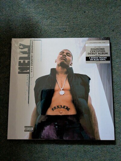 Nelly Country Grammar Gatefold Blue Vinyl Record - New Sealed
