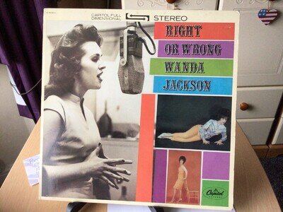 WANDA JACKSON VINYL ALBUM