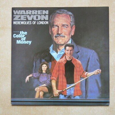 WARREN ZEVON Werewolves Of London UK 7" Asylum Records 1987 Ex