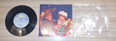 Wham! - Last Christmas 7" Single Record Vinyl Pop George Michael 1984 EX/VG+