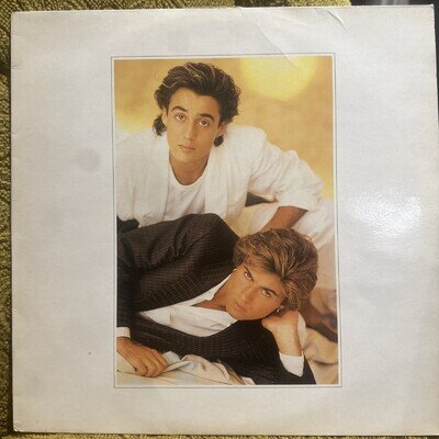 WHAM! - MAKE IT BIG (1984 LP) 1ST UK PRESS Misprint Sleeve + Inner + Lyrics VG+
