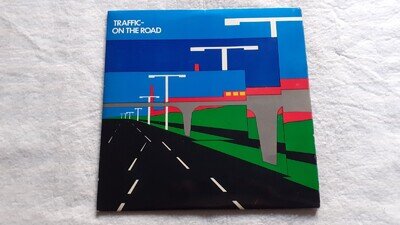 TRAFFIC "ON THE ROAD" DOUBLE VINYL LP RECORDS