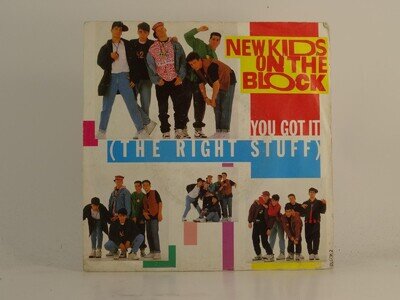 NEW KIDS ON THE BLOCK YOU GOT IT (THE RIGHT STUFF) (6) (78) 2 Track 7" Single in