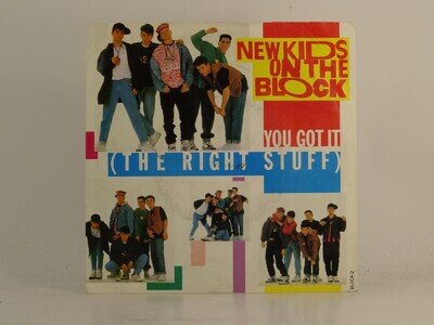 NEW KIDS ON THE BLOCK YOU GOT IT (THE RIGHT STUFF) (3) (78) 2 Track 7" Single in