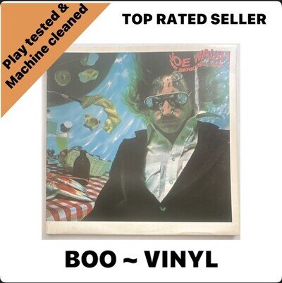 Joe Walsh "But Seriously, Folks..." Vinyl LP Record 1978 Album K53081 EX / EX