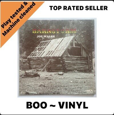 Joe Walsh Barnstorm Lp Vinyl Record German Issue EX / EX Condition