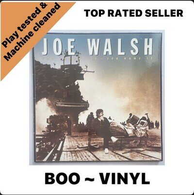 Joe Walsh - You Bought It You Name It Vinyl LP Record 1983 NM / EX
