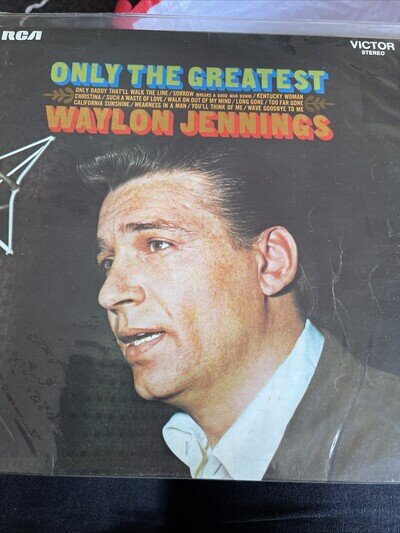 Waylon Jennings - Only The Greatest (LP, Album)