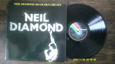 Neil Diamond - 20 Golden Greats - Vinyl LP.