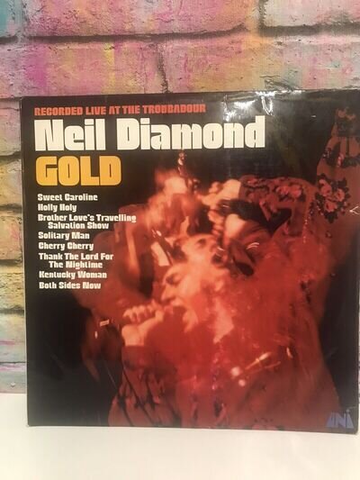 Neil Diamond - Gold (LP, Album) Live At The Troubadour