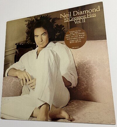 NEIL DIAMOND-12 GREATEST HITS VOL II, VINYL LP, 1982 UK