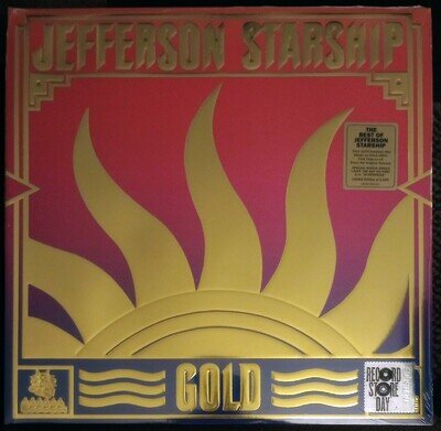 Jefferson Starship "Gold" RSD Release NEW/ SEALED 12" LP GOLD Vinyl Inc Bonus 7"