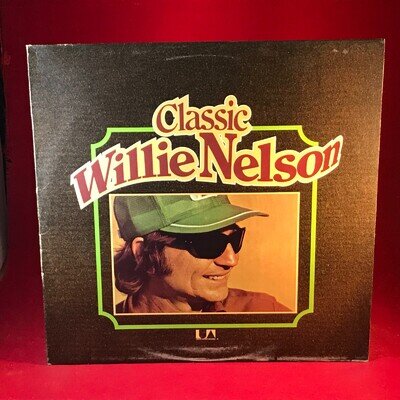 WILLIE NELSON Classic Willie Nelson 1976 UK vinyl LP Best of Nightlife Crazy