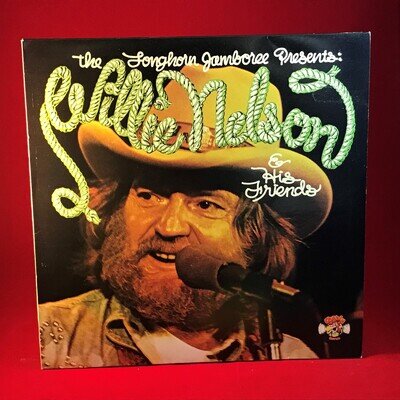 WILLIE NELSON The Longhorn Jamboree Presents 1976 UK vinyl LP Blue Suede Shoes
