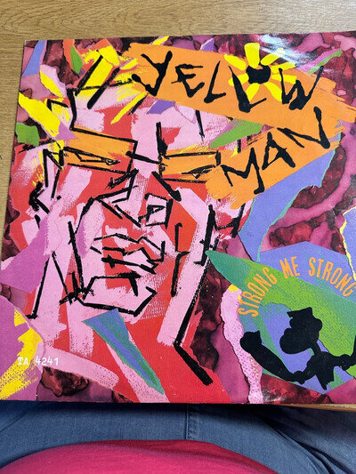 YELLOW MAN STRONG ME STRONG 12" VINYL