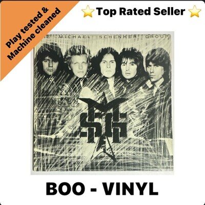 The Michael Schenker Group MSG Vinyl LP Chrysalis CHR 1336 1981 Embossed NM-EX