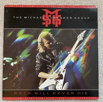 The Michael Schenker Group – Rock Will Never Die - Vinyl LP Record Hard Rock