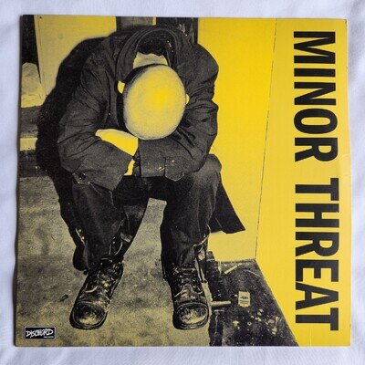 Minor Threat Self Titled Vinyl 1984 LP Discord Records Hardcore Punk Band Music