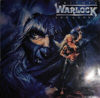 Warlock - Triumph And Agony 1987 UK Record VG+/VG Condition