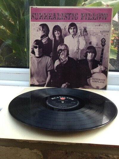 Jefferson Airplane LP Surrealistic Pillow (Original Black Label Stereo Copy, Nic