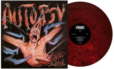 Autopsy Severed Survival(35th Anniv. Marble Red Cover) (Vinyl)